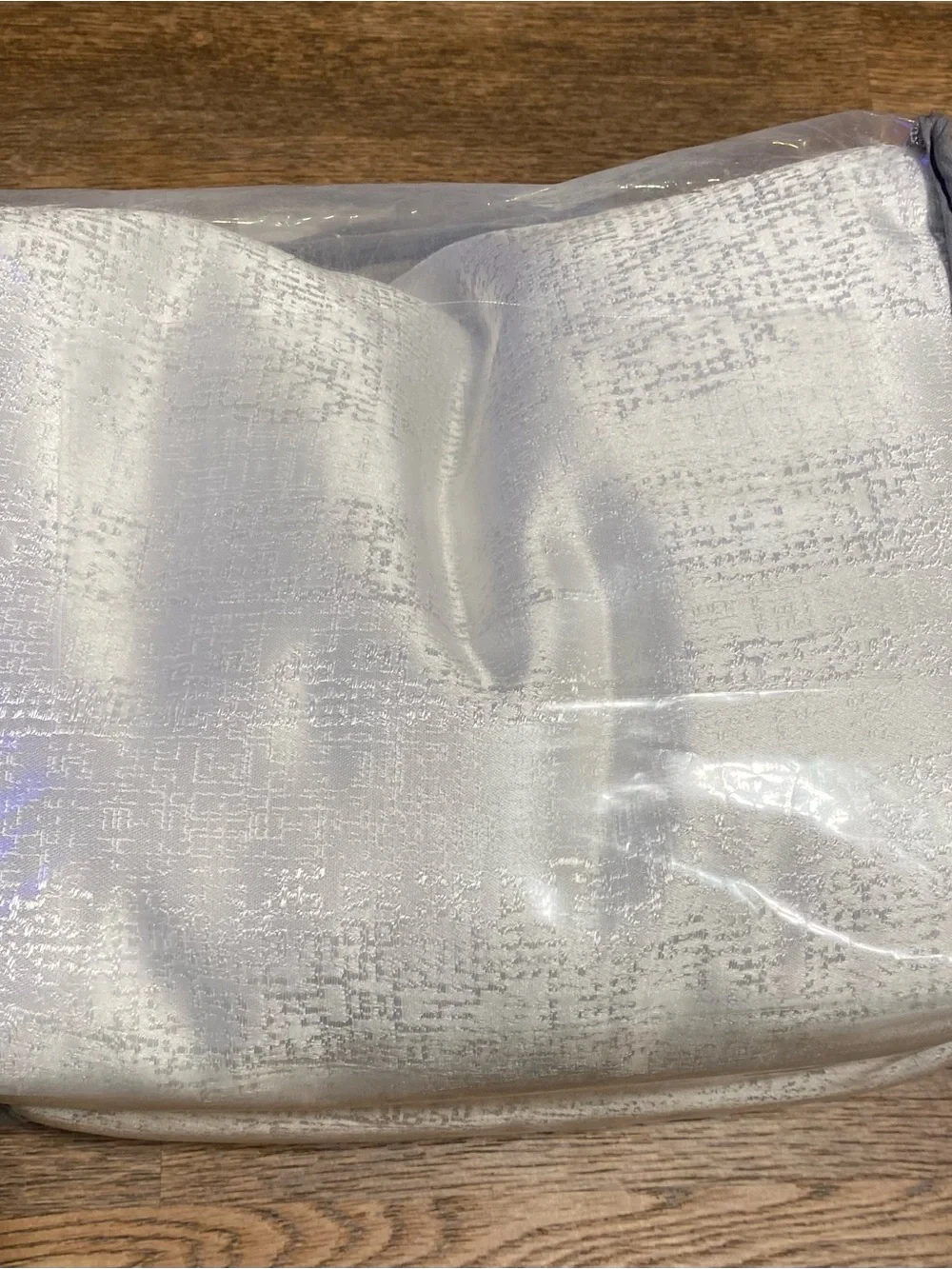 Hotel Collection Fractured Geo KING Duvet Cover & Shams Set White.